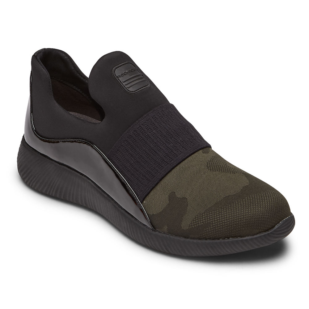 Sapato Vela Rockport Mulher Verdes - City Lites Robyne - 48315ALJW